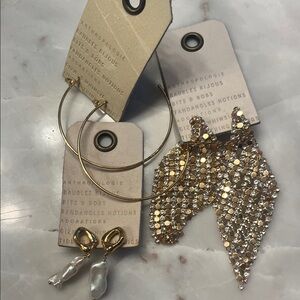 Anthropologie Earrings Bundle